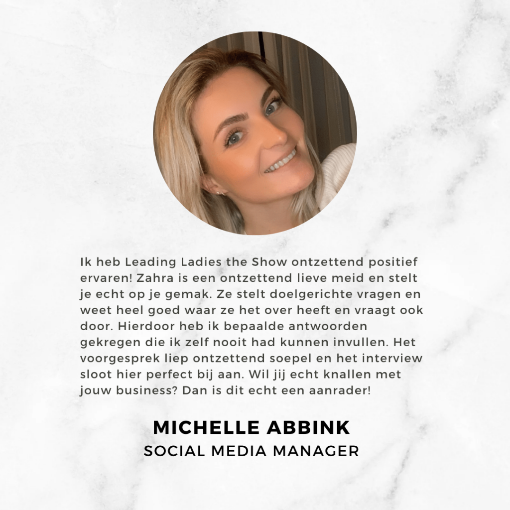 Review Michelle Abbink